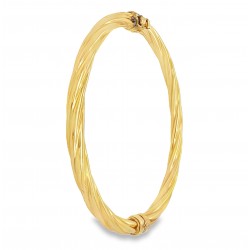 Pre Owned 9ct Hinged Bangle ZB683